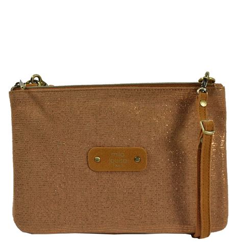 Sac pochette signature Camel 